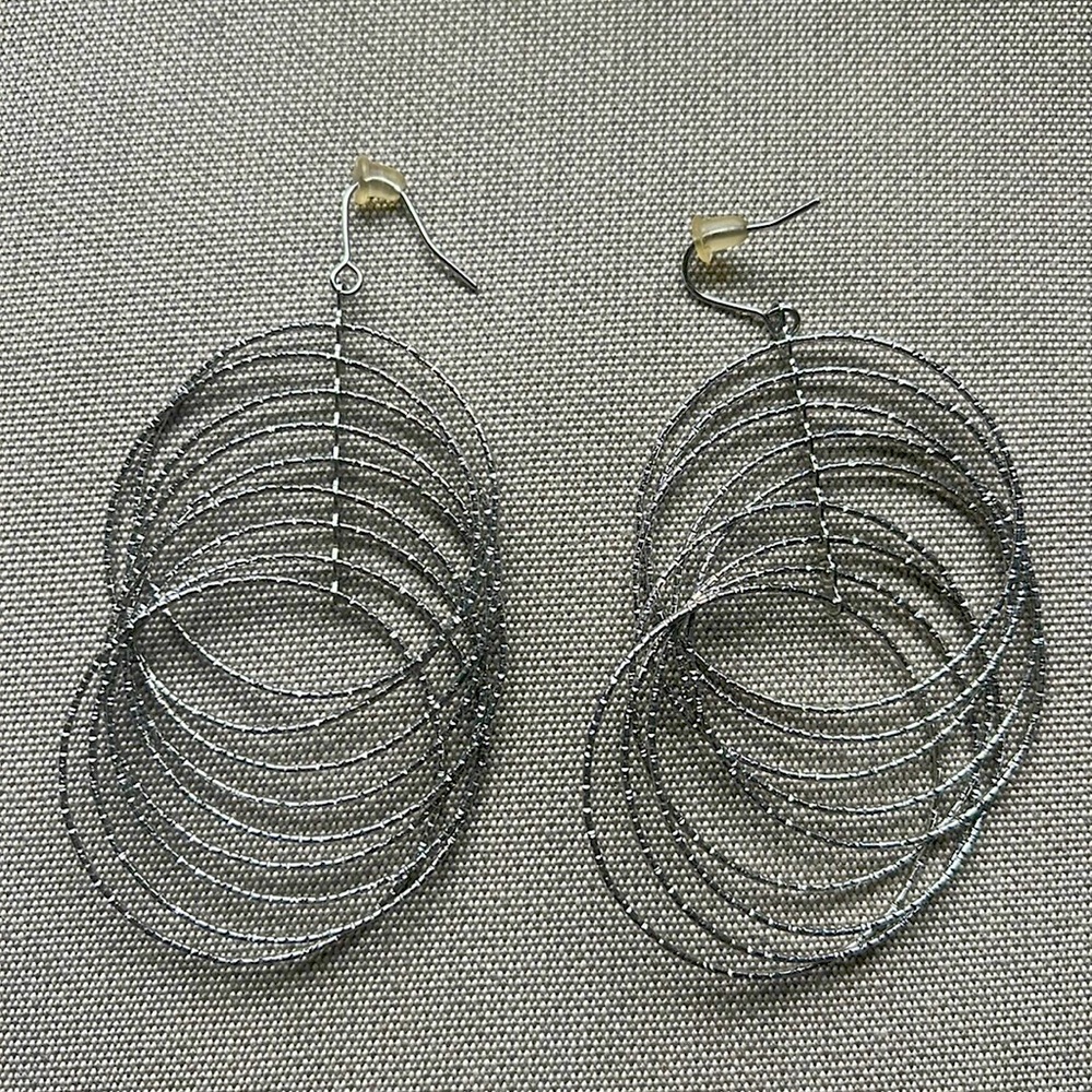 BUY 2 for $10 - Cute chandelier earrings - never worn